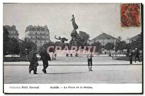 Ansichtskarte AK Paris La Place de la Nation