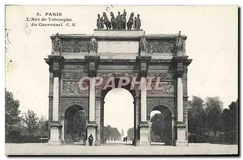 Cartes postales Paris L'Arc de Triomphe du Carrousel