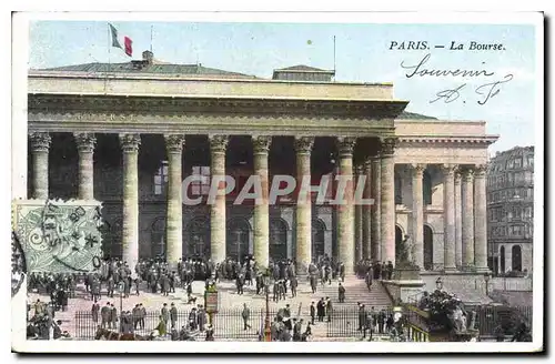 Cartes postales Paris La Bourse