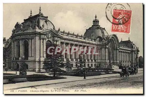 Ansichtskarte AK Paris Champs Elysees Le Petit Palais