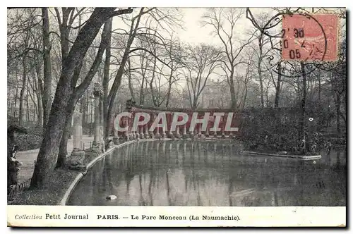 Cartes postales Paris Le Parc Monceau (La Naumachie)