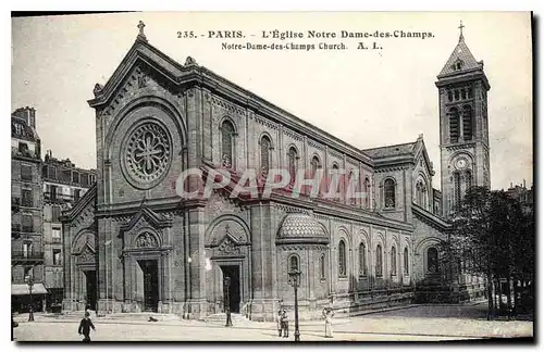 Cartes postales Paris L'Eglise Notre Dame des Champs