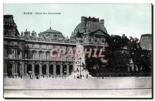 Ansichtskarte AK Paris Cour du Carrousel