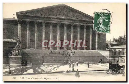 Cartes postales Paris Chambre des Deputes