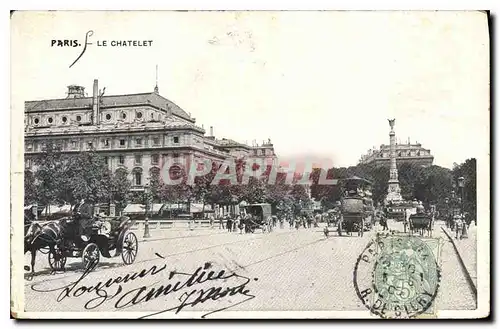 Cartes postales Paris Le Chatelet