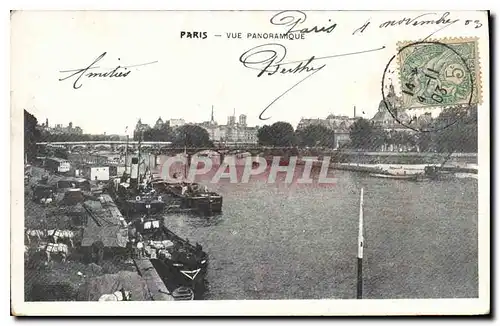 Cartes postales Paris Vue Panoramique