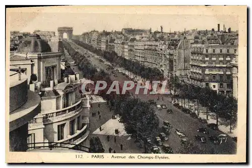 Cartes postales Paris Avenue des Champs Elysees