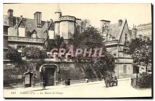 Ansichtskarte AK Paris (Ve) Le Musee de Cluny