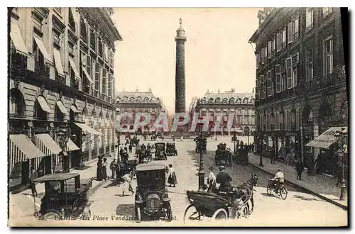 Cartes postales Paris La Place Vendome