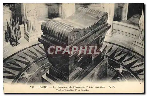 Cartes postales Paris Le Tombeau de Napoleon Ier aux Invalides