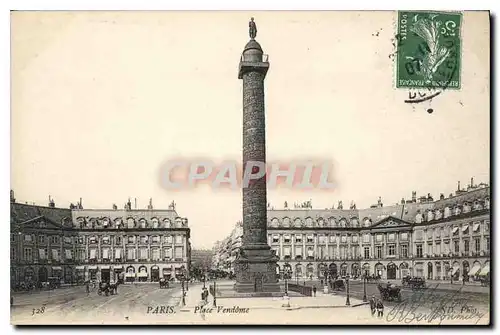 Cartes postales Paris Place Vendome