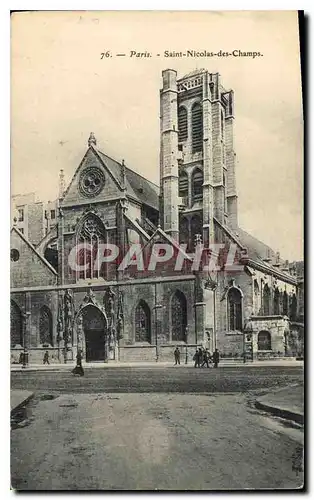 Cartes postales Paris Saint Nicolas des Champs