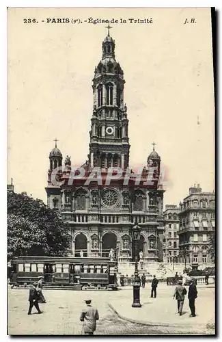 Ansichtskarte AK Paris L'Eglise de la Trinite