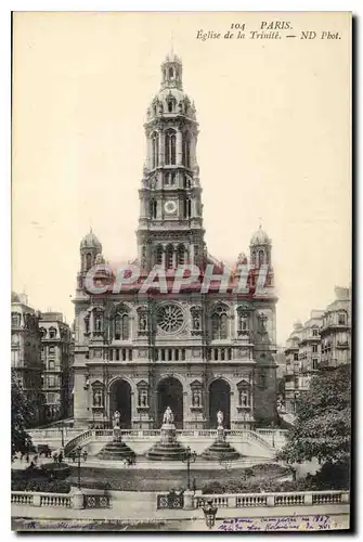 Ansichtskarte AK Paris L'Eglise de la Trinite