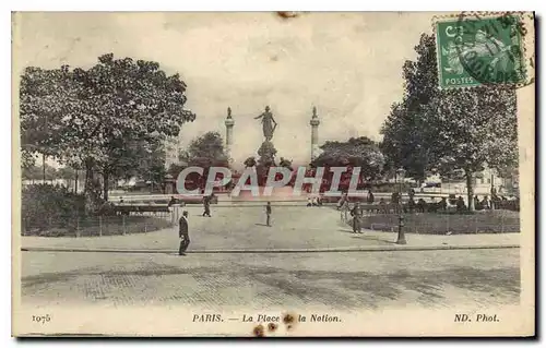 Ansichtskarte AK Paris la Place de la Nation