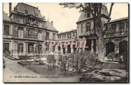 Cartes postales Musee Carnavalet Cour des Drapiers