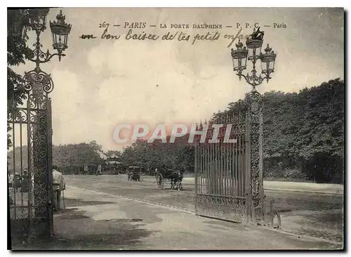 Cartes postales Paris La Ponrte Dauphine