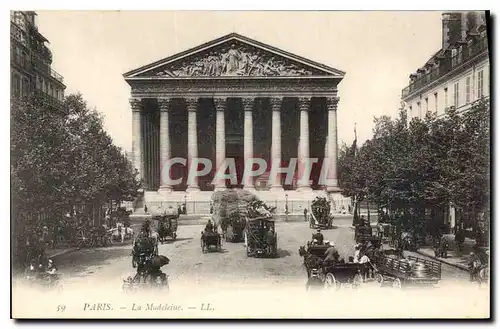 Cartes postales Paris La Madeleine