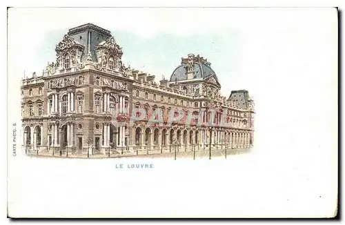 Cartes postales Paris Le Louvre