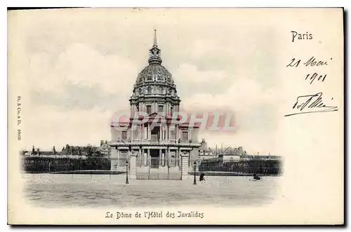 Cartes postales Paris Le Dome de l'Hotel des Invalides