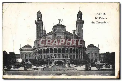 Ansichtskarte AK Paris Le Palais du Trocadero