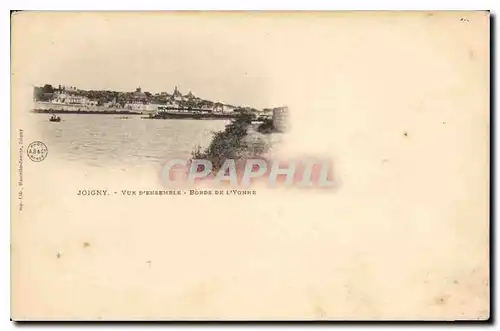 Cartes postales Joigny Vue Generale Bords de l'Yonne