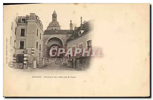 Cartes postales Joigny Portail de l'Eglise St Jean
