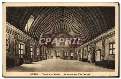 Ansichtskarte AK Rouen Palais de Justice La Salle des Pas Perdus