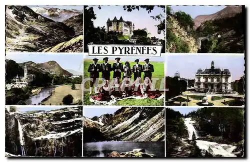 Cartes postales Les Pyrenees de G a D
