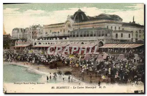 Cartes postales Biarritz Le Casino Municipal