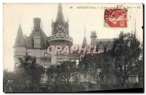 Cartes postales Mouchy (Oise) L'Aile gauche prise du Parc