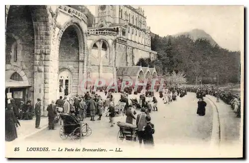 Cartes postales Lourdes Le Poste des Brancardiers