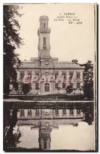 Ansichtskarte AK Tarbes Jardin Massey La Tour Le Musee