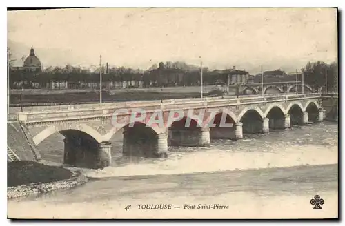 Cartes postales Toulouse Pont Saint Pierre