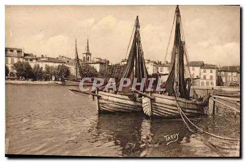 Ansichtskarte AK Sites de Provence Littoral de Marseille Martigues le Port de Ferrieres Bateaux