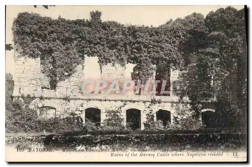 Cartes postales Bayonne Ruine de Chateau Morneq