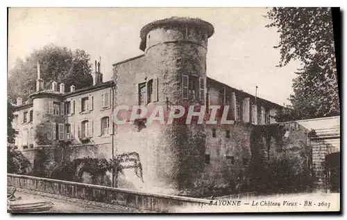 Ansichtskarte AK Bayonne Le Chateau Vieux