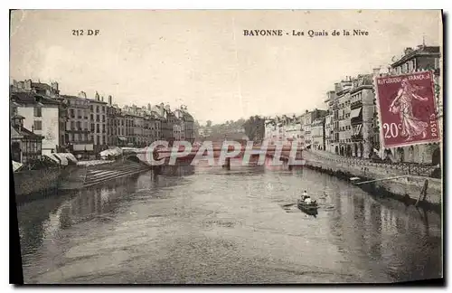 Cartes postales Bayonne Les Quais de la Nive