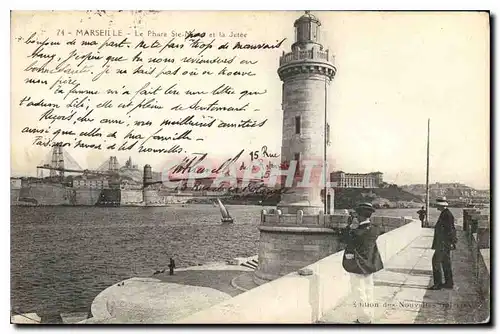 Ansichtskarte AK Marseille Le Phare Ste Marie