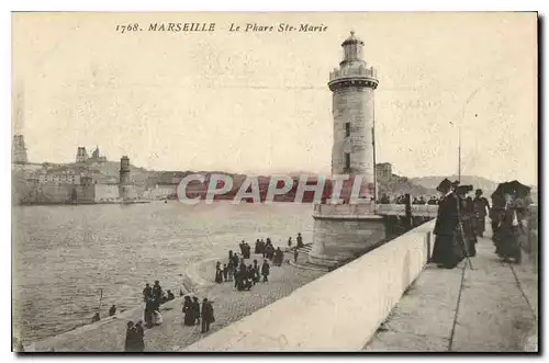 Cartes postales Marseille Phare Ste Marie