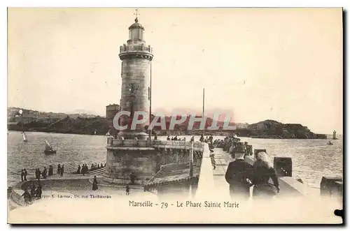 Cartes postales Marseille Le Phare Sainte Marie