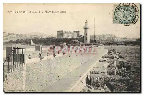 Cartes postales Marseille Phare Sainte Marie