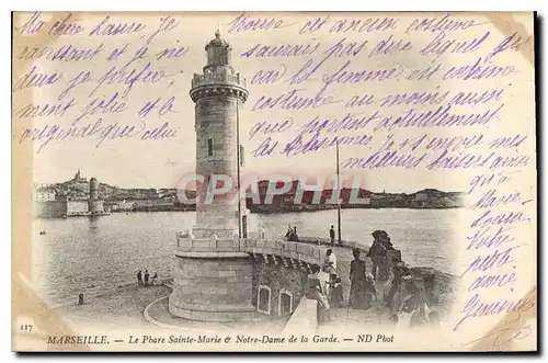 Cartes postales Marseille Le Phare Sainte Marie