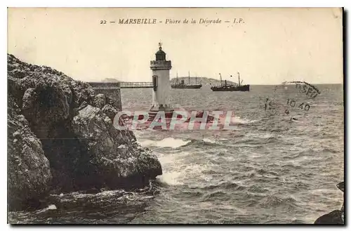 Ansichtskarte AK Marseille Phare de la Desirade