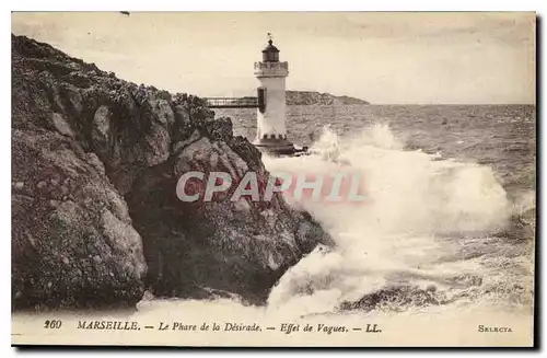 Ansichtskarte AK Marseille Le Phare de la Desirade