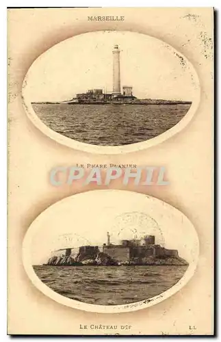 Cartes postales Marseille Le Phare Planier