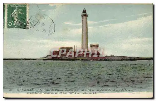 Cartes postales Marseille Le Phare de Planier