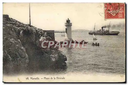 Cartes postales Marseille Phare de la Desirade