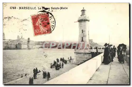 Cartes postales Marseille Le Phare de Sainte Marie