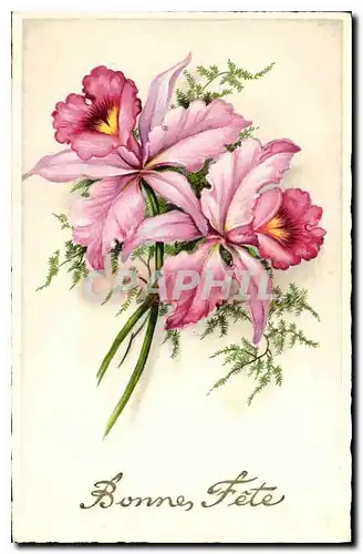 Cartes postales Fantaisie Fleurs